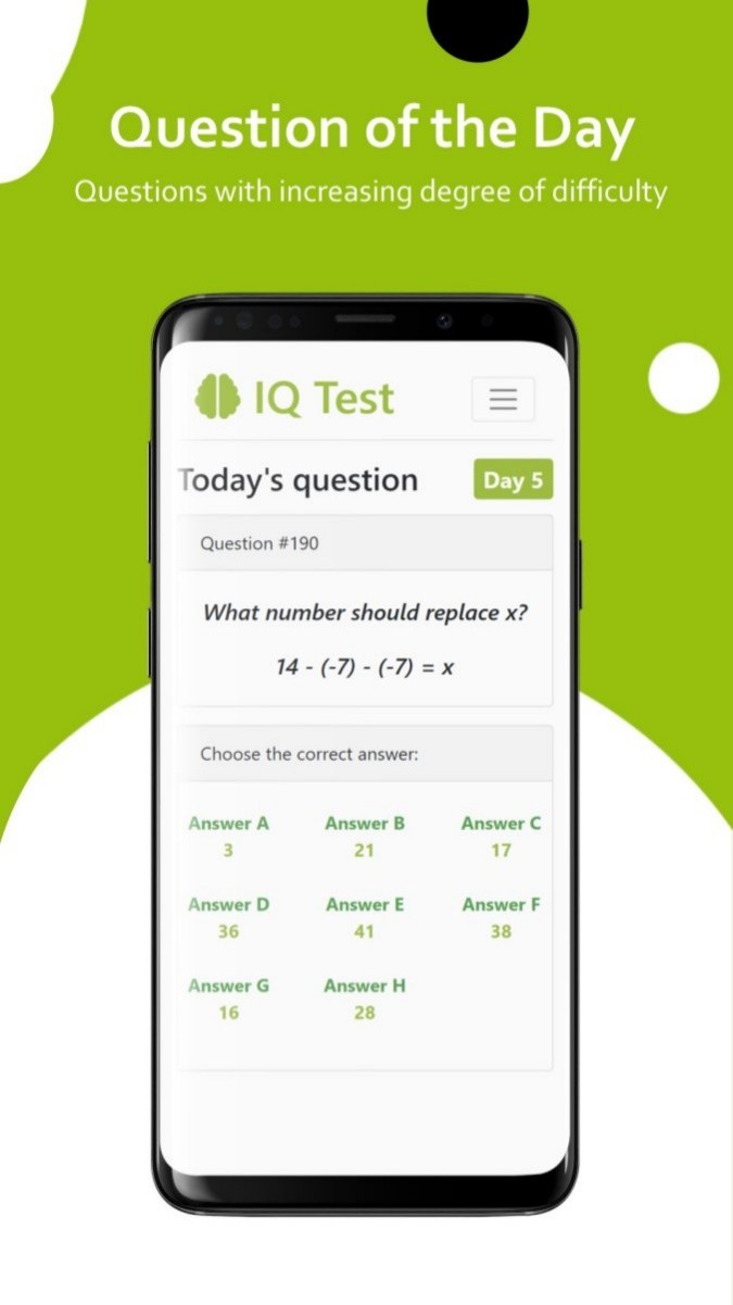 IQ Test - Intelligence Test